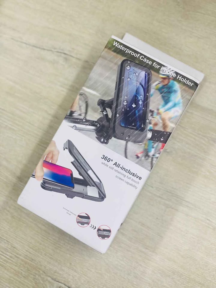 Soporte de Celular para Moto – Impermeable, Seguro y con Rotación 360°