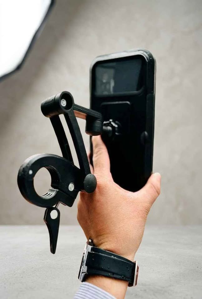 Soporte de Celular para Moto – Impermeable, Seguro y con Rotación 360°
