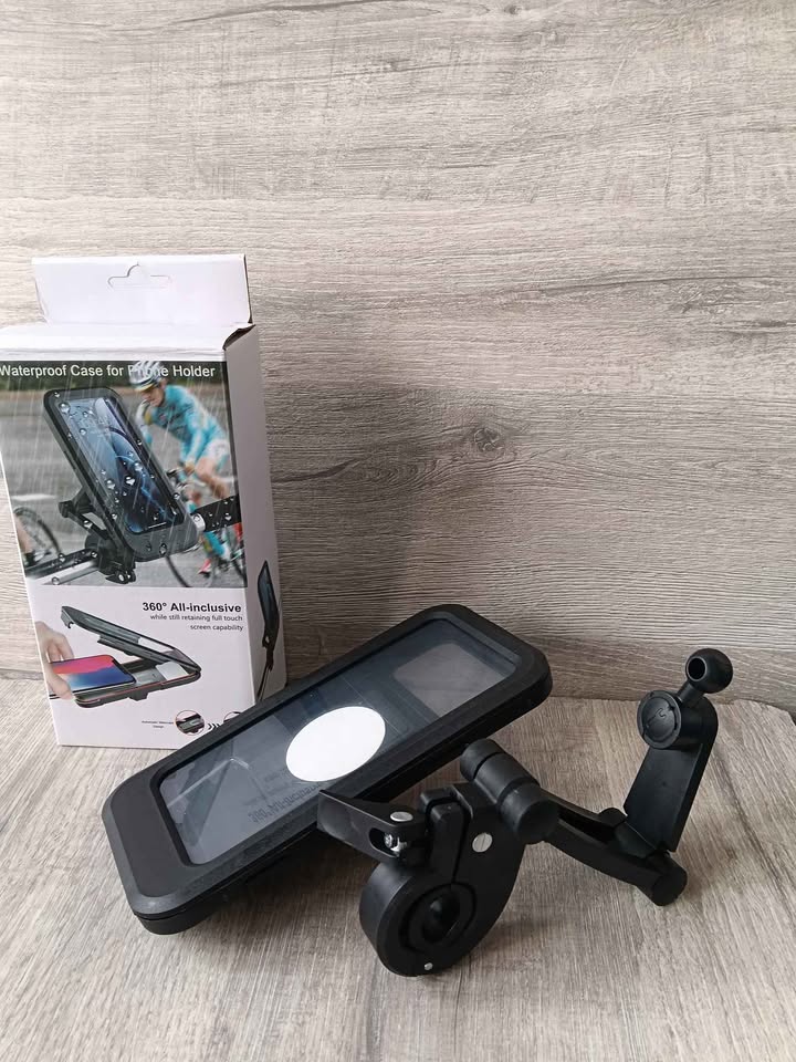 Soporte de Celular para Moto – Impermeable, Seguro y con Rotación 360°